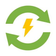 Energy Flat Icon