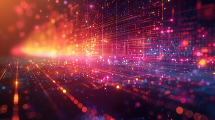 Obraz premium Abstract texture science tech design innovation communication concept background