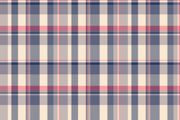 Pattern texture textile of seamless tartan fabric with a background check vector plaid.