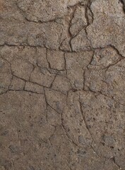 Detailed Texture of Cracked Earth - A Perfect Background for Environmental Concepts and Drought Awareness