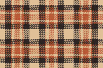 Background plaid texture of check seamless pattern with a tartan fabric vector textile.