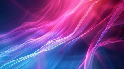 Vibrant colorful wavy light ray background for wallpapers 4k, realistic lighting, unreal engine, 
