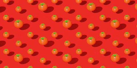 La Tomatina Festival, Background for Poster or Banner with Tomatoes. Annual Summer Traditional Spanish Holidays, Celebration of Harvest. Cartoon 3d render Illustration.