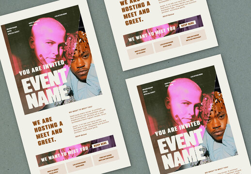 Meet and Greet Email Newsletter Layout