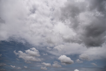 Dark sky with stormy clouds. Dramatic sky rain,Dark clouds before a thunder-storm.