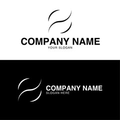 Modern minimal logo design template for corporate industries design made with fine line and try to give shape of Z