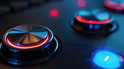 Remote control audio button