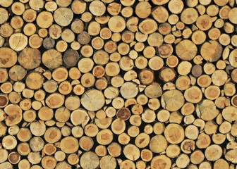 Realistic wooden cubes with the texture of natural of Wood panel background and wood texture