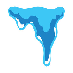 A sprite sheet, a water trap, a splash for a game or a cartoon