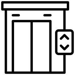 elevator icon. Lift icon design