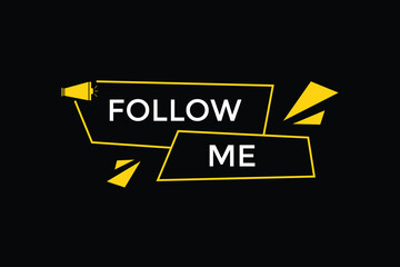 
website, follow me offer, button, learn stay, tuned, level, sign, speech, bubble  banner, modern, symbol, click. 
