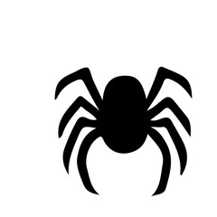 Spider Silhouette Vector