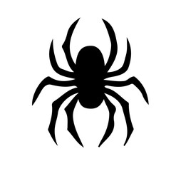 Spider Silhouette Vector