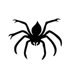Spider Silhouette Vector