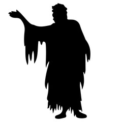 silhouette of a person