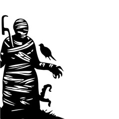 scary halloween ghost