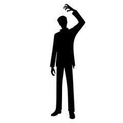 Sinister Halloween Horror Silhouette