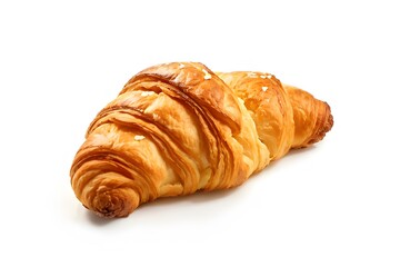 croissant isolated on white