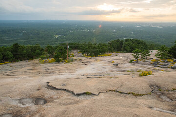 Ascending to the heavens, with every step revealing a new layer of nature&rsquo;s masterpiece, Stone Mountain, Georgia