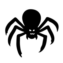 Spider Silhouette Vector
