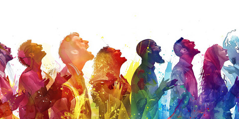 The Universal Song: Religions as Voices in a Global Choir - Imagine different religions as voices in a choir, each singing its own melody yet all blending together