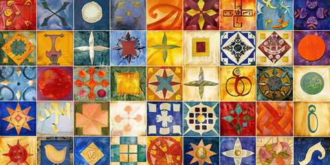 The Cultural Quilt: Religions as Patches in a Global Quilt - Imagine different religions as patches in a quilt, each representing a unique cultural and spiritual tradition