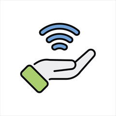 Wifi Signal vector icon