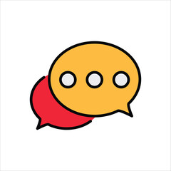 Messages vector icon