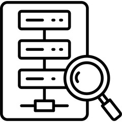 Data Search Icon