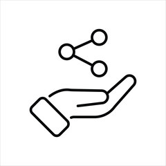 Share vector icon