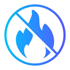 fire gradient icon