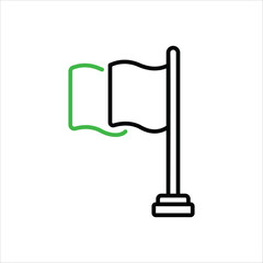 Flag vector icon