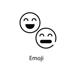 Emoji  vector icon