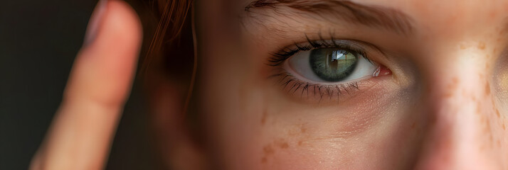 Naklejka premium emdr, thérapie par stimulation sensorielle bi-alternée (droite-gauche) qui se pratique par mouvements oculaires
