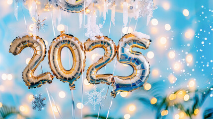 Inflatable Numbers 2025 For New Year's Eve Celebration