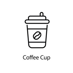 Coffee Cup vector icon