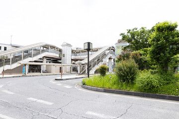 Fototapeta premium JR宮原駅駅前