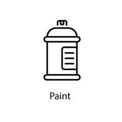 Paint  vector icon