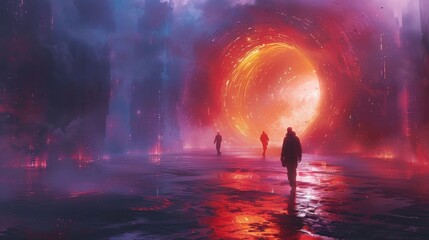 Journey to the Burning Heart of the City