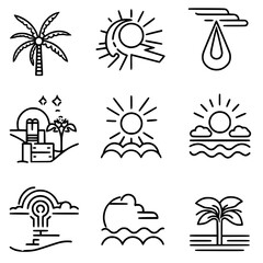 Obraz premium Icon Set