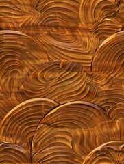 Obraz premium Seamless Visual Delight of Wood Veneer Panels