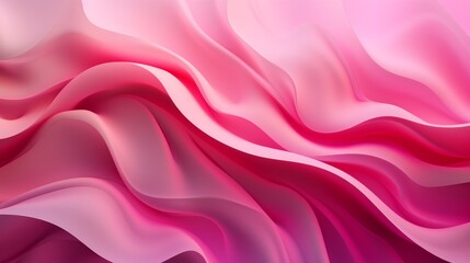 Fototapeta premium Abstract pink and red wavy background