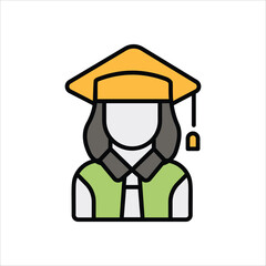 Academic vector icon