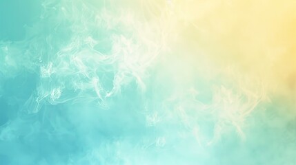 Soft Gradient Background in Light Blue, Light Yellow, and White Tones. Minimalist Abstract Background with Diffuse Gradient Effect, UHD Image for Minimalist Backgrounds