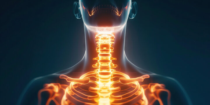 Clavicle Fracture: The Collarbone Pain and Swelling - Visualize a person with a highlighted clavicle bone, experiencing collarbone pain and swelling