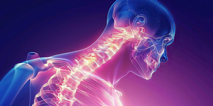 Clavicle Fracture: The Collarbone Pain and Swelling - Visualize a person with a highlighted clavicle bone, experiencing collarbone pain and swelling