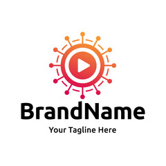Set of Podcast or Radio Logo design using Microphone icon