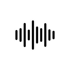 Sound icon template vector design illustration