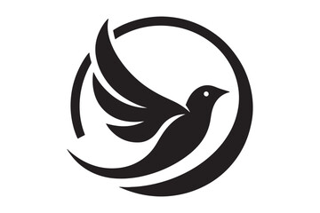 Bird silhouette vector illustration