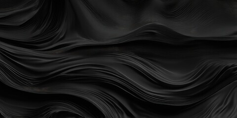 Fototapeta premium Black wavy background